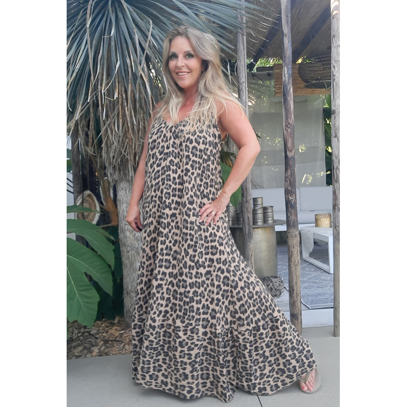 Long Dress Leopard